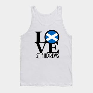 LOVE St Andrews Scotland Tank Top